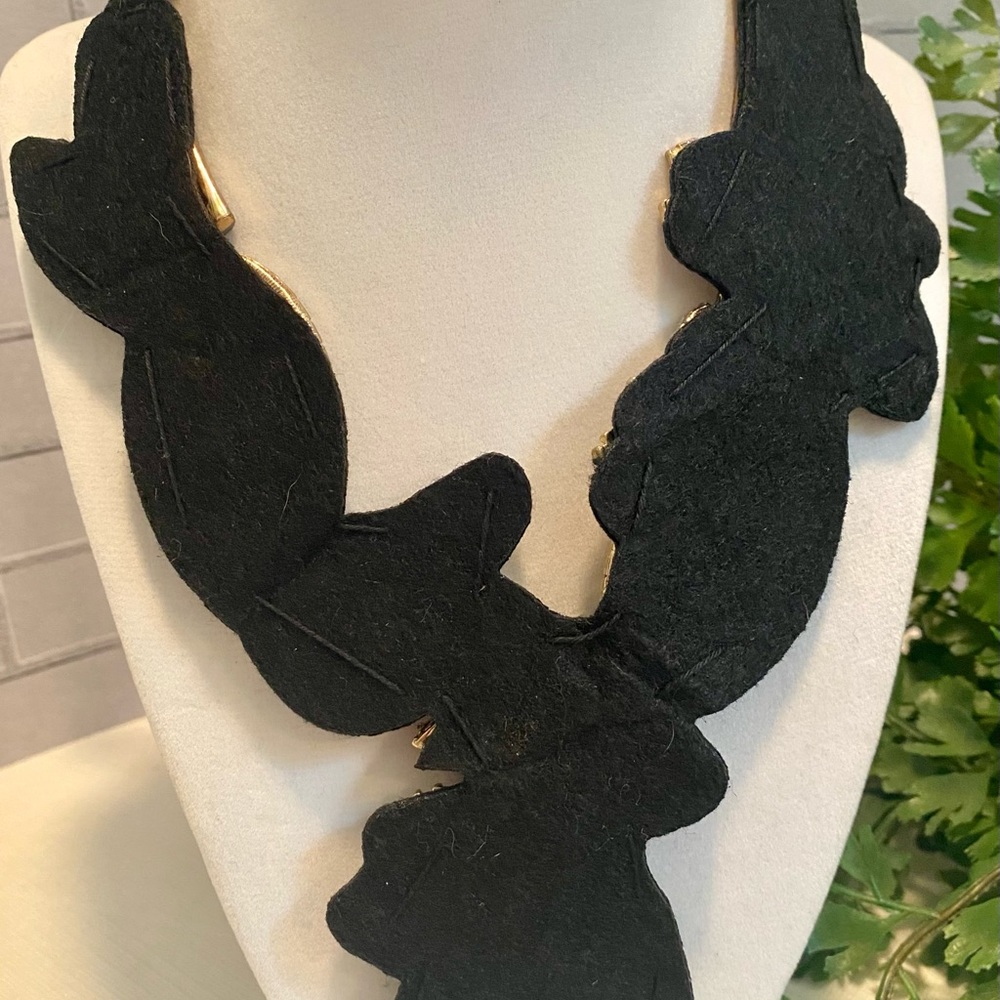 Multi Media Statement Necklace - image 7